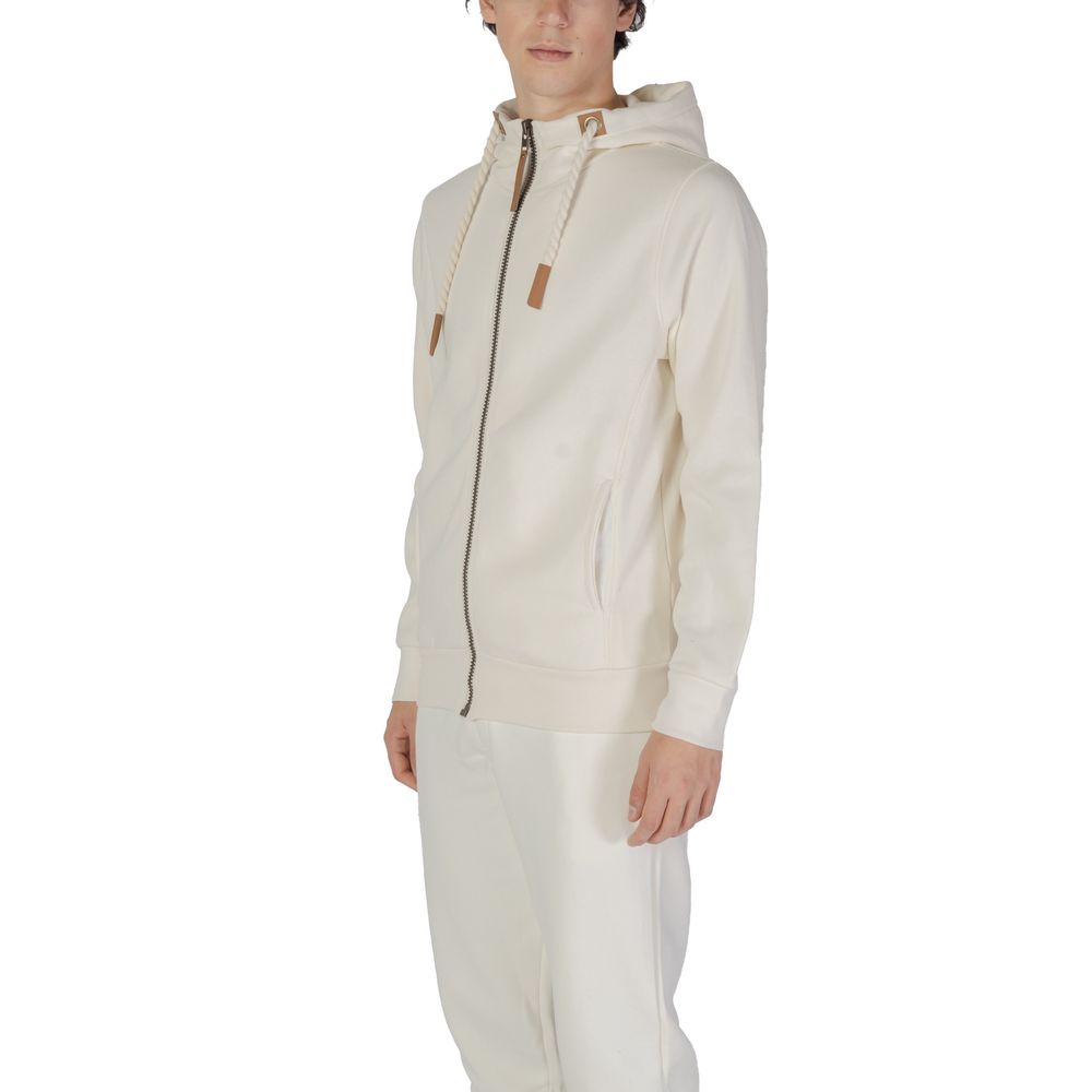 Cream Cotton Hoody