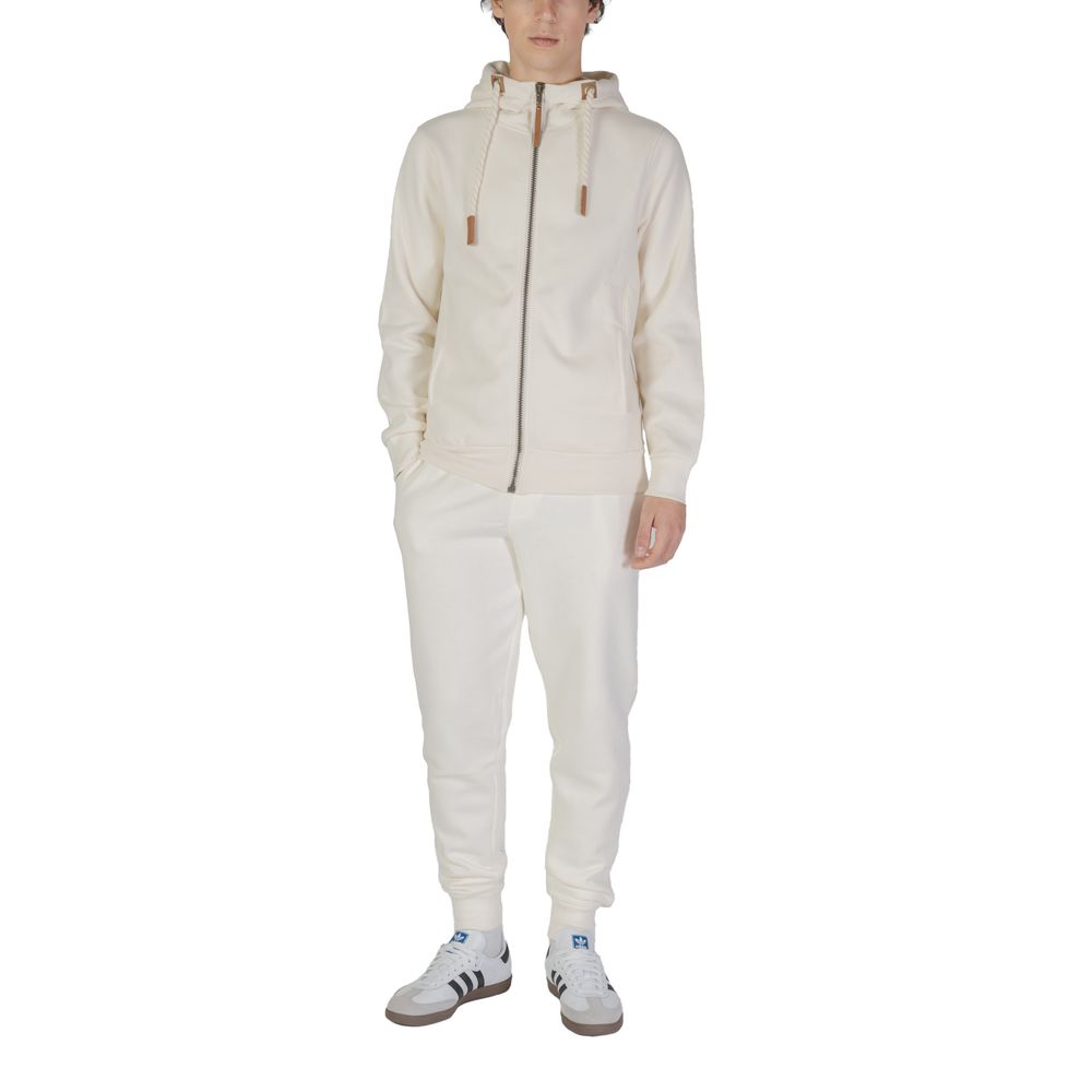 Cream Cotton Hoody