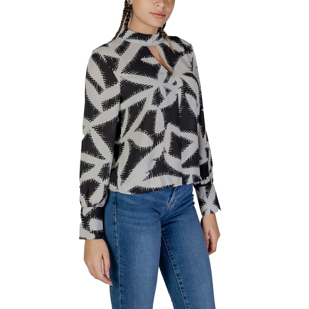 Orange Recycled Polyester Blouse