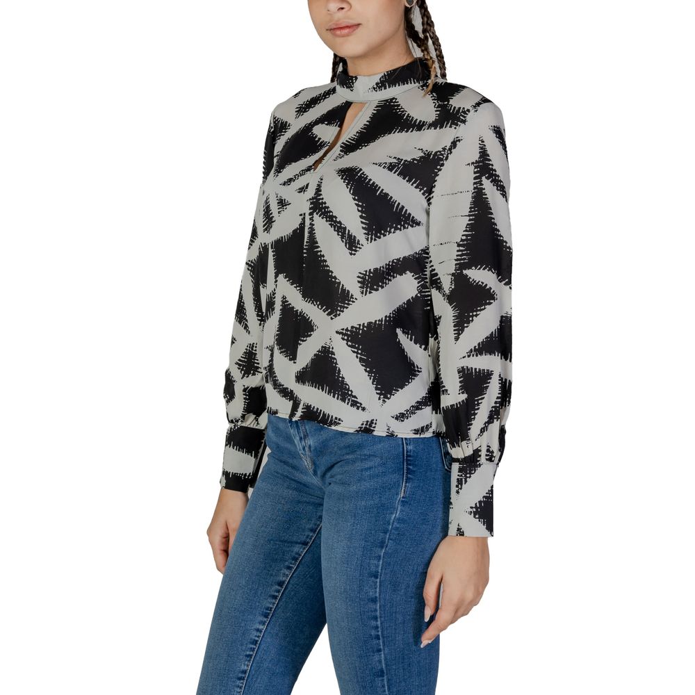 Orange Recycled Polyester Blouse