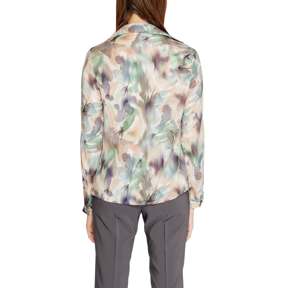 Green Polyester Blouse
