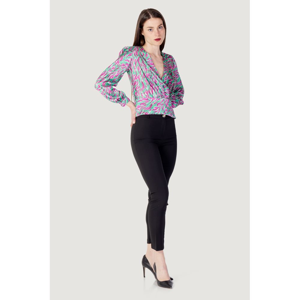 Green Polyester Blouse