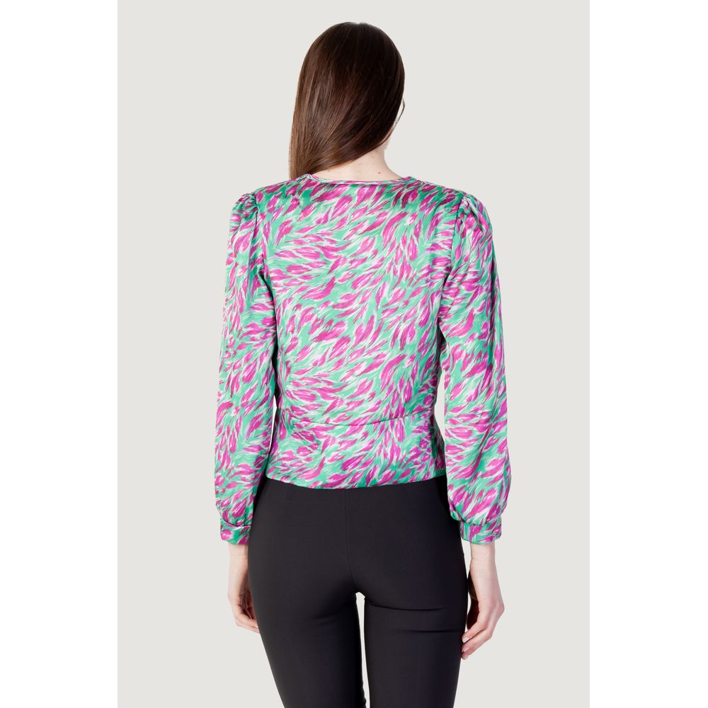 Green Polyester Blouse