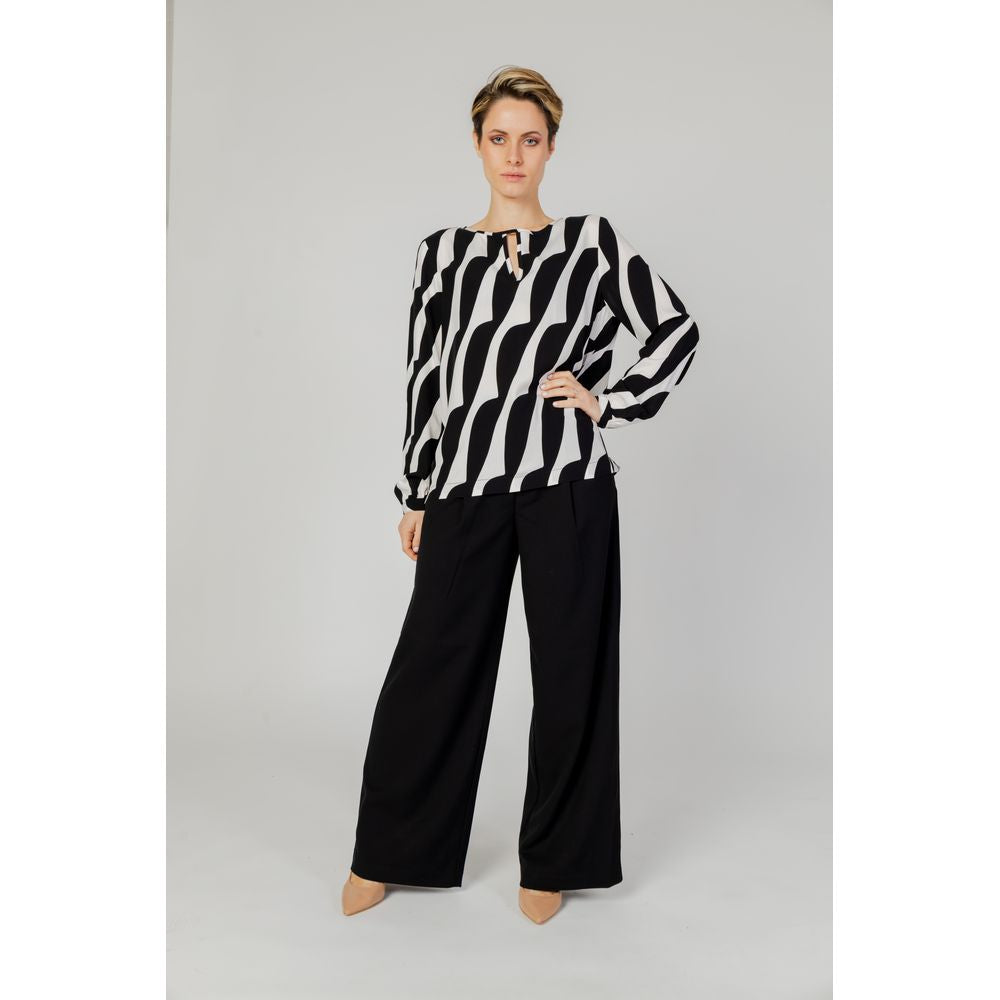 Black Viscose Blouse