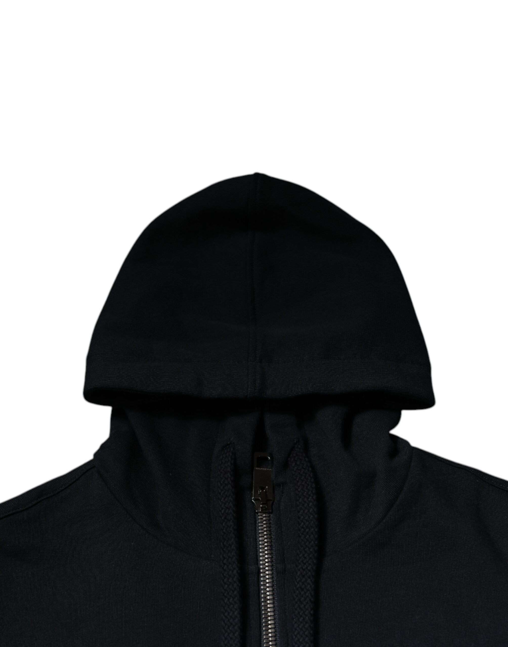 Blue Logo Full Zip Hooded Sweatshirt Sweater
