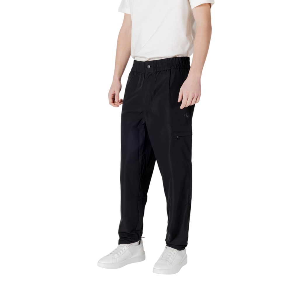 Black Polyester Pant