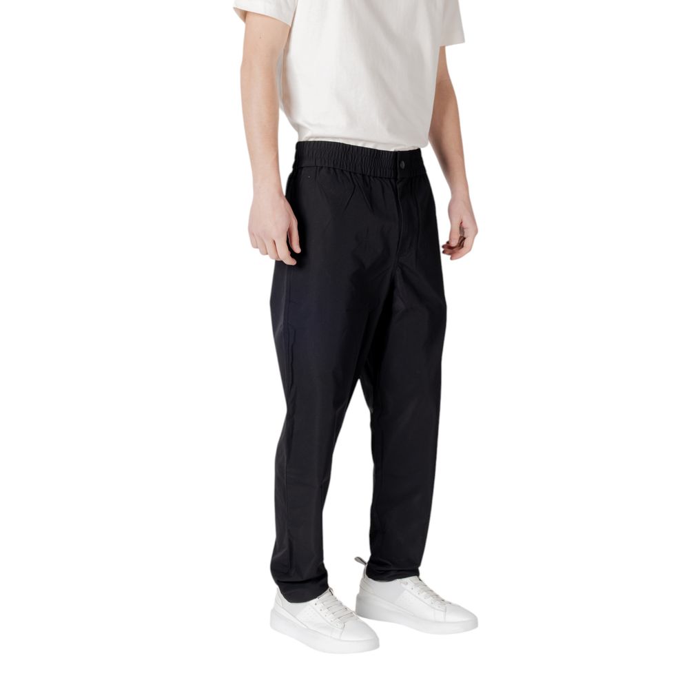 Black Polyester Pant