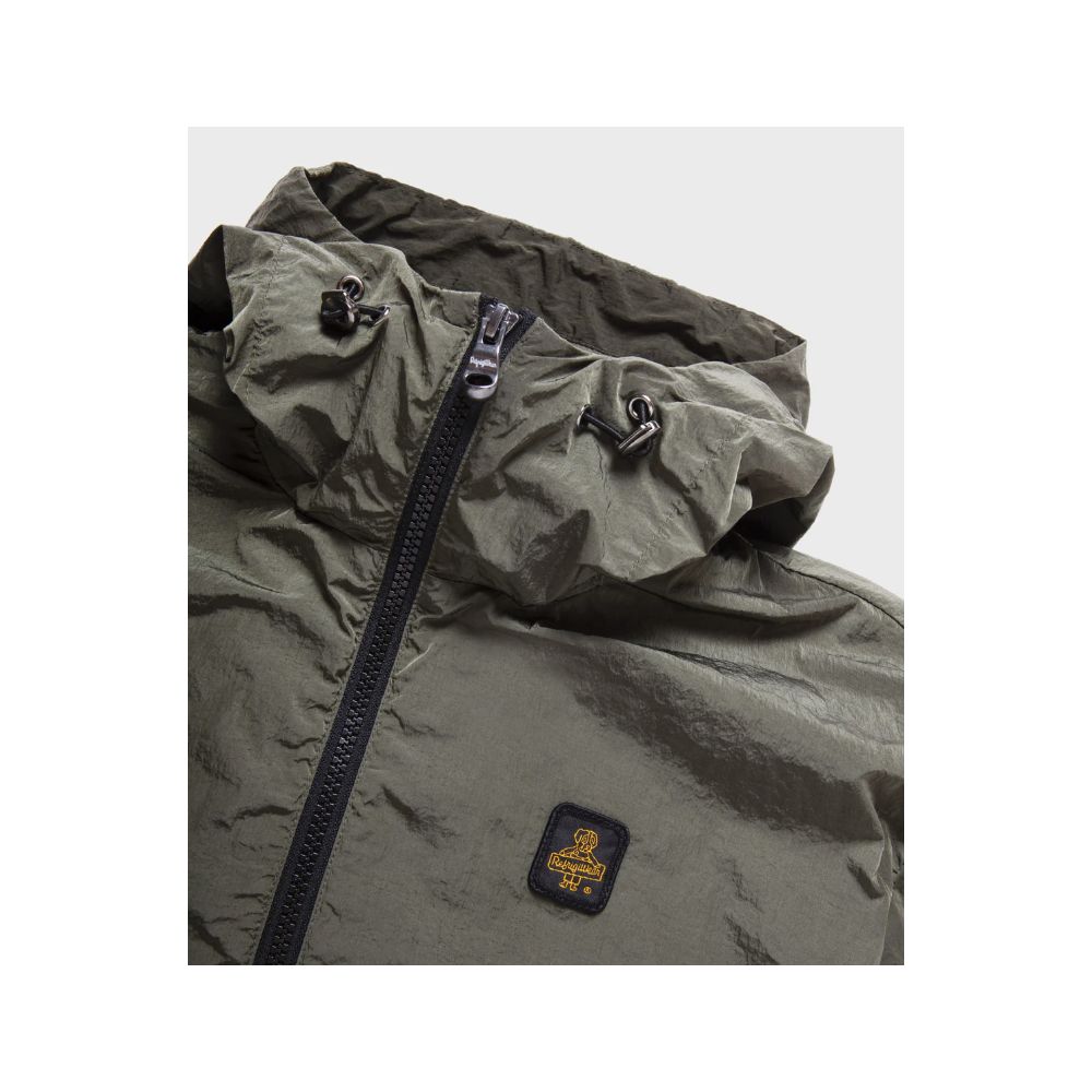 Green Polyamide Men Jacket