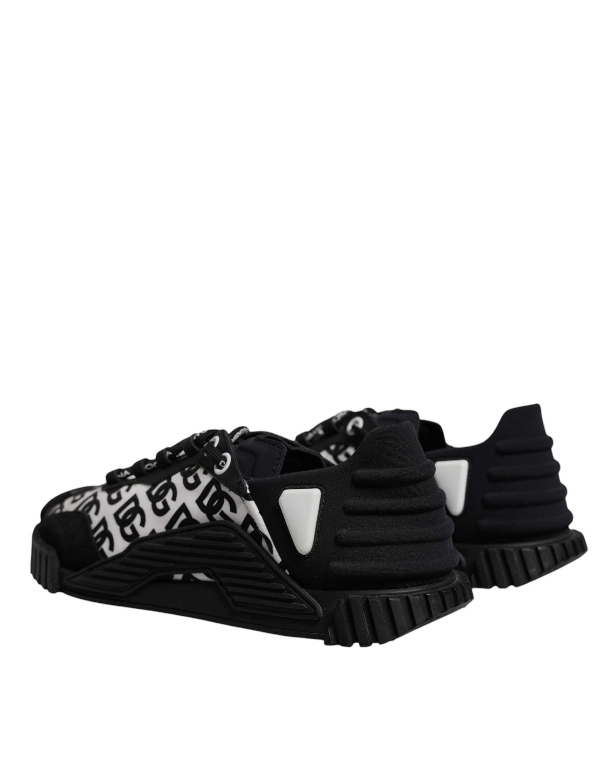 Black Logo Lace Up Low Top NS1 Sneakers Shoes