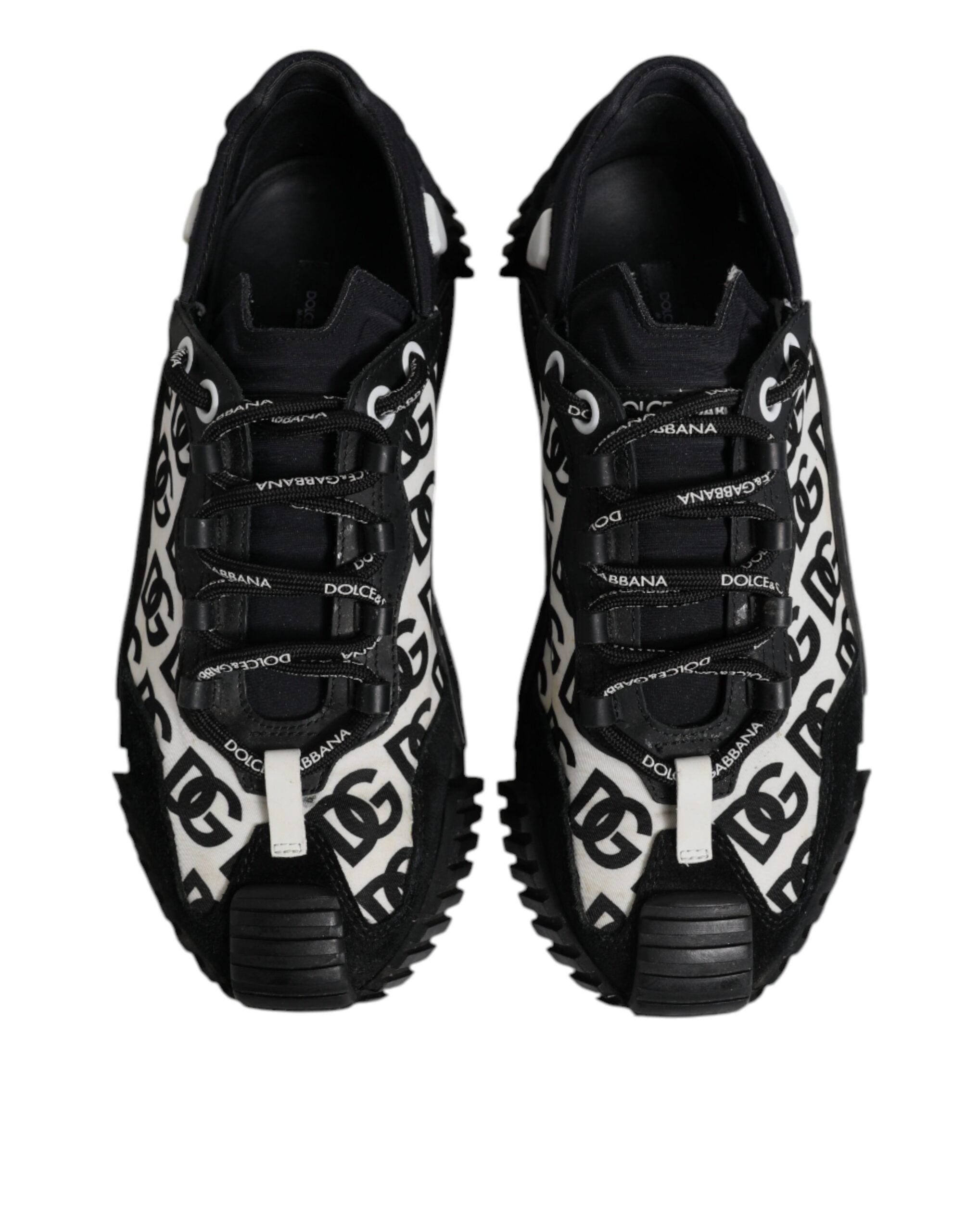 Black Logo Lace Up Low Top NS1 Sneakers Shoes