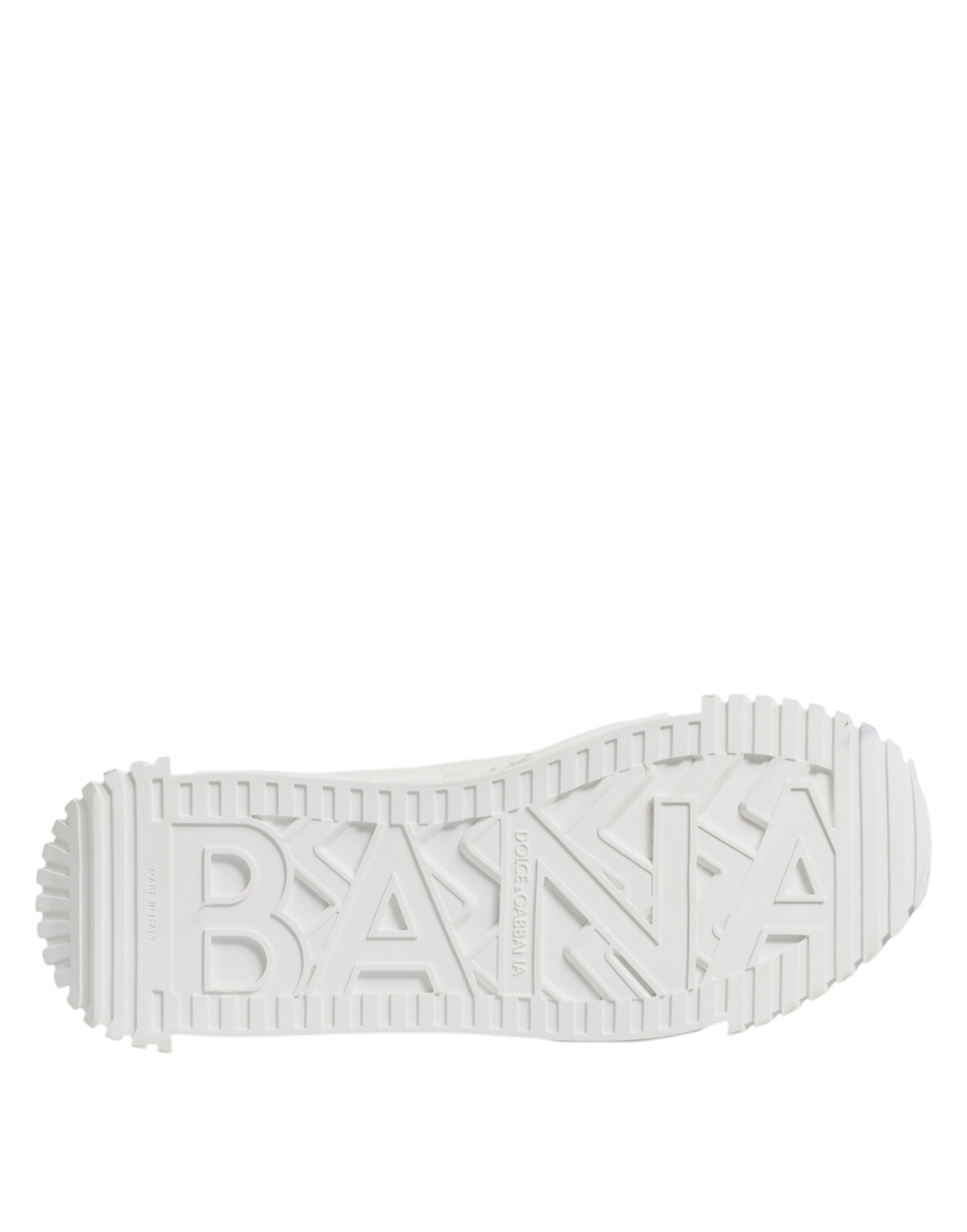 White Leather Low Top NS1 Sneakers Shoes