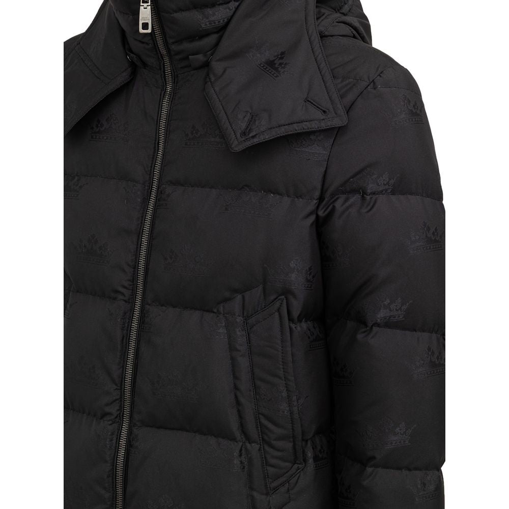 Black Cotton Jackets & Coat