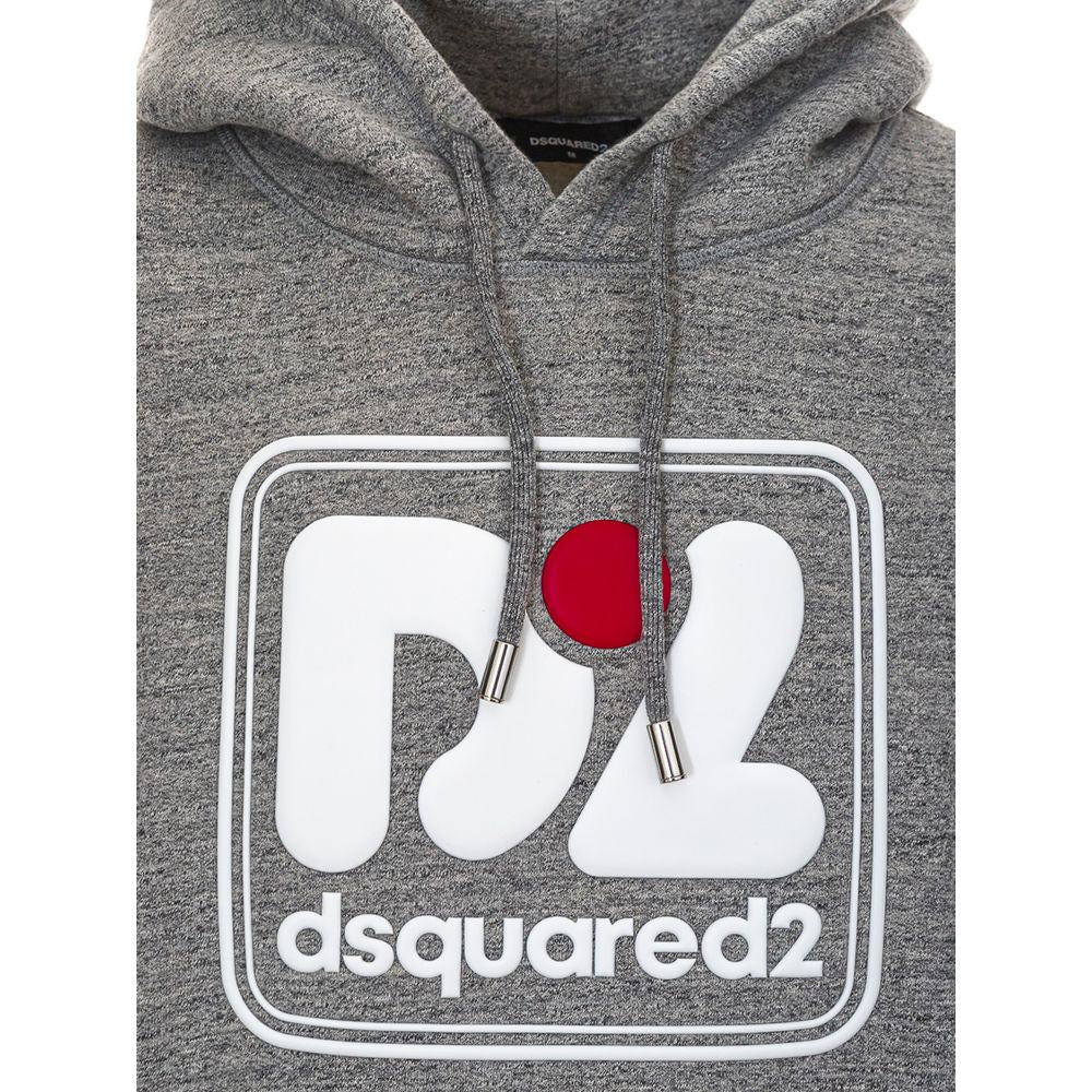 Gray Cotton Hoody