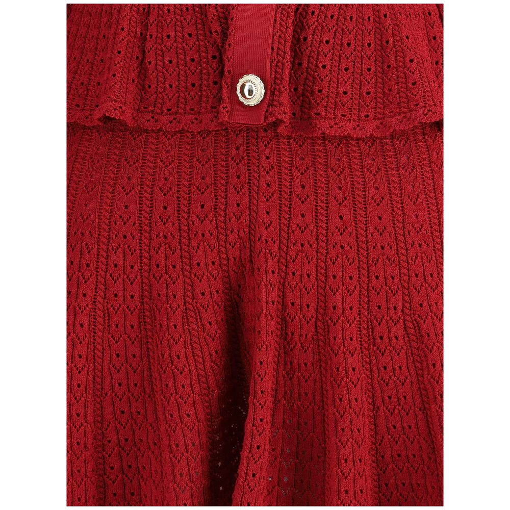 Pointelle knit short Dress