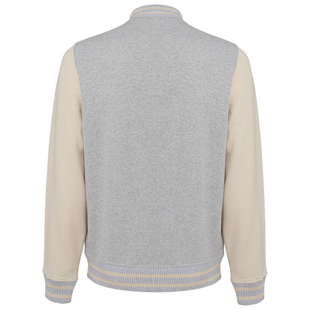 Gray Cotton Jackets & Coat
