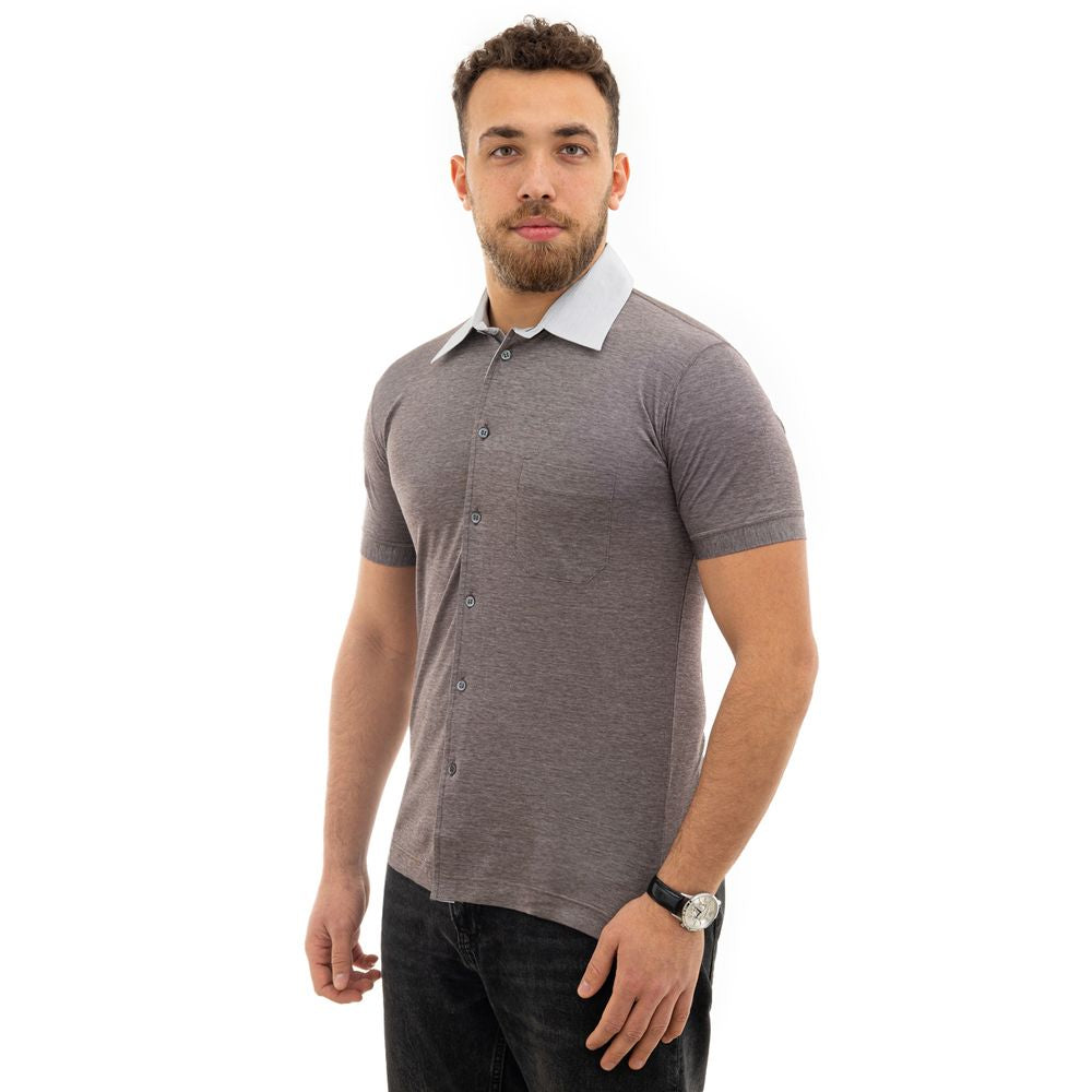 Bicolor Cotton Shortsleeve