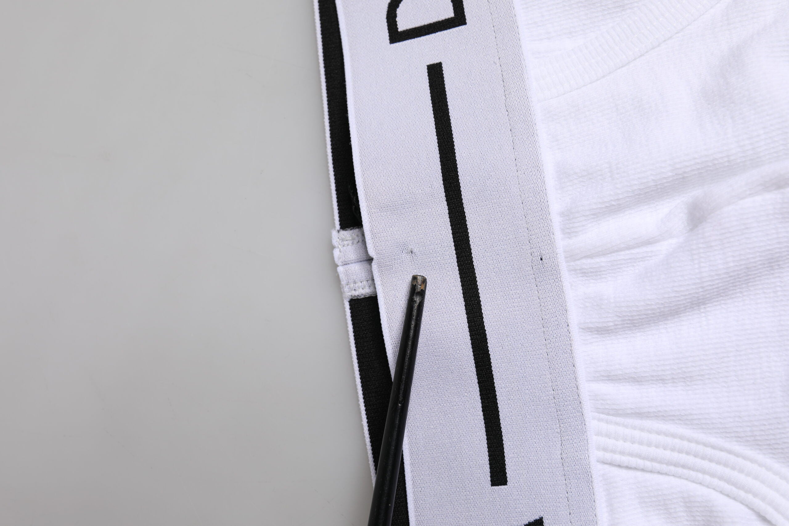 White Cotton Stretch Regular Brief Underwear