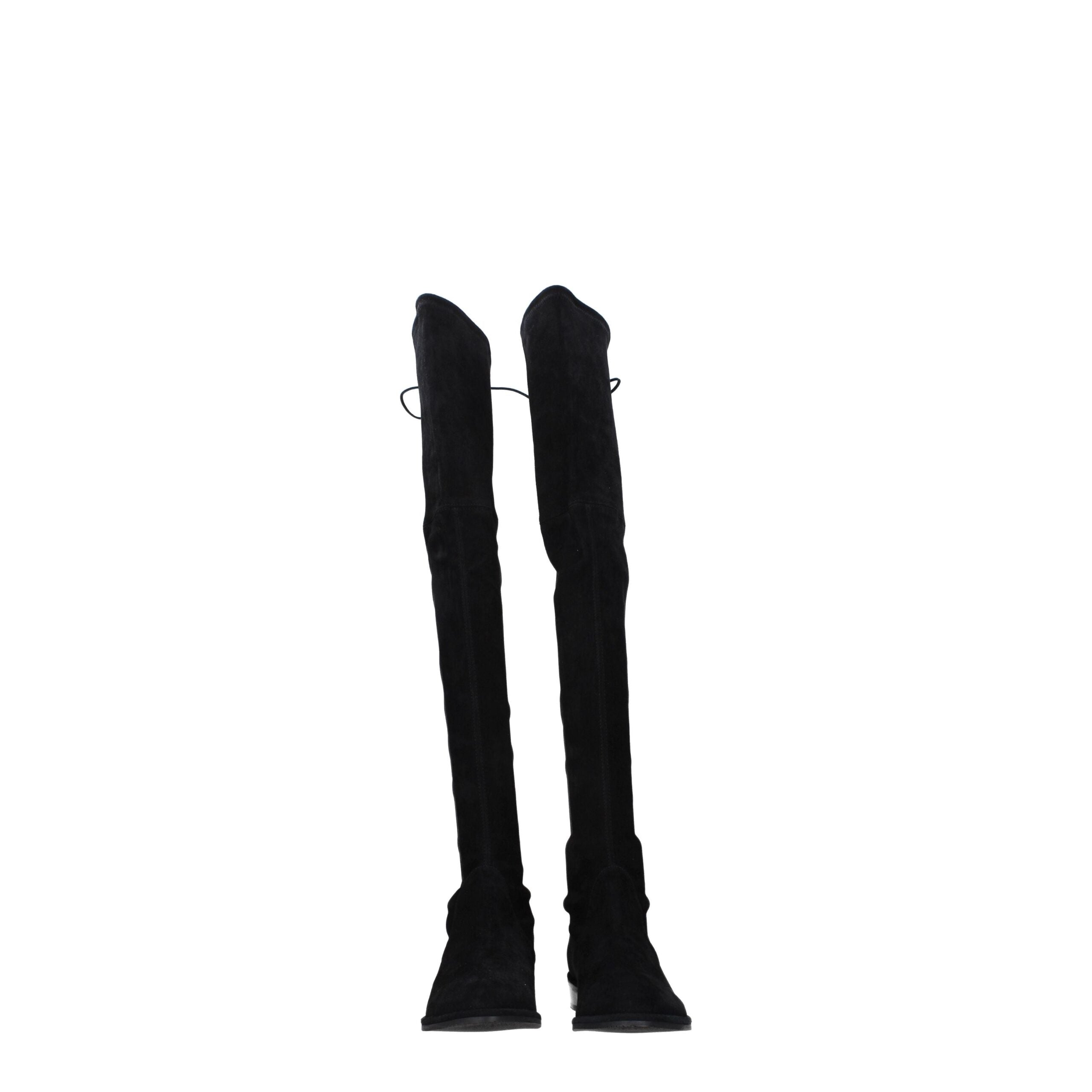 Black Leather Over The Knee