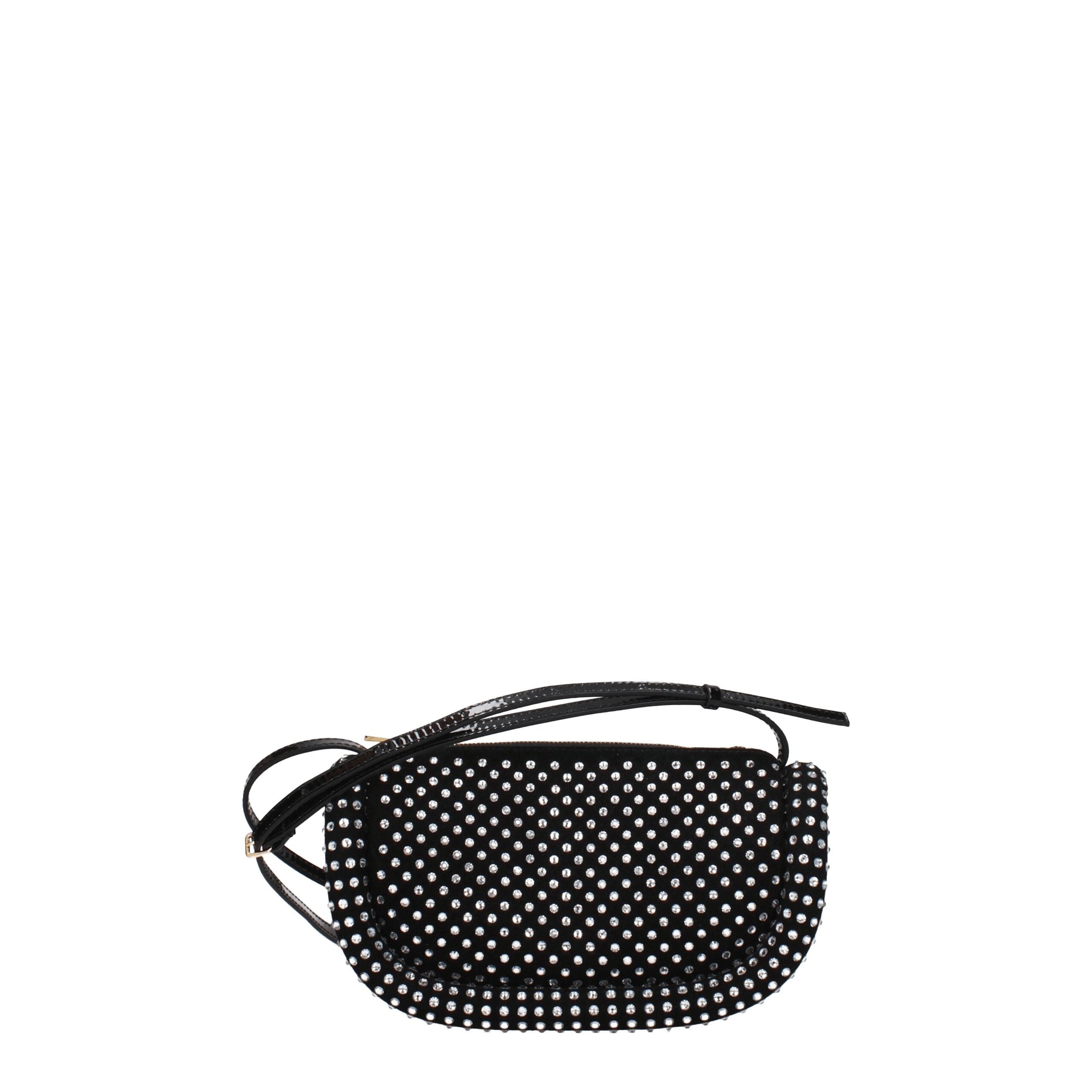 Black Leather Crossbody Bags