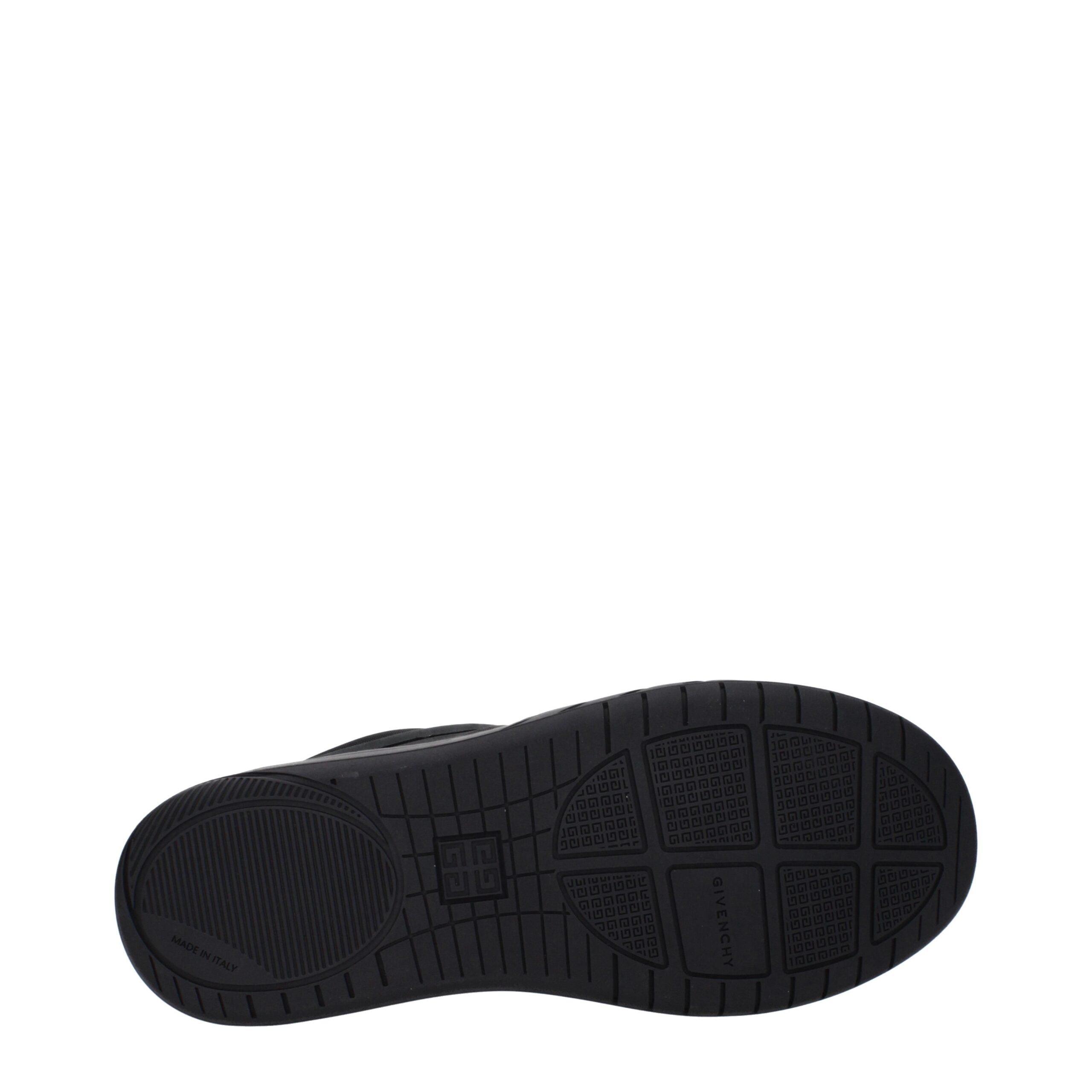 Black Fabric Low Tops