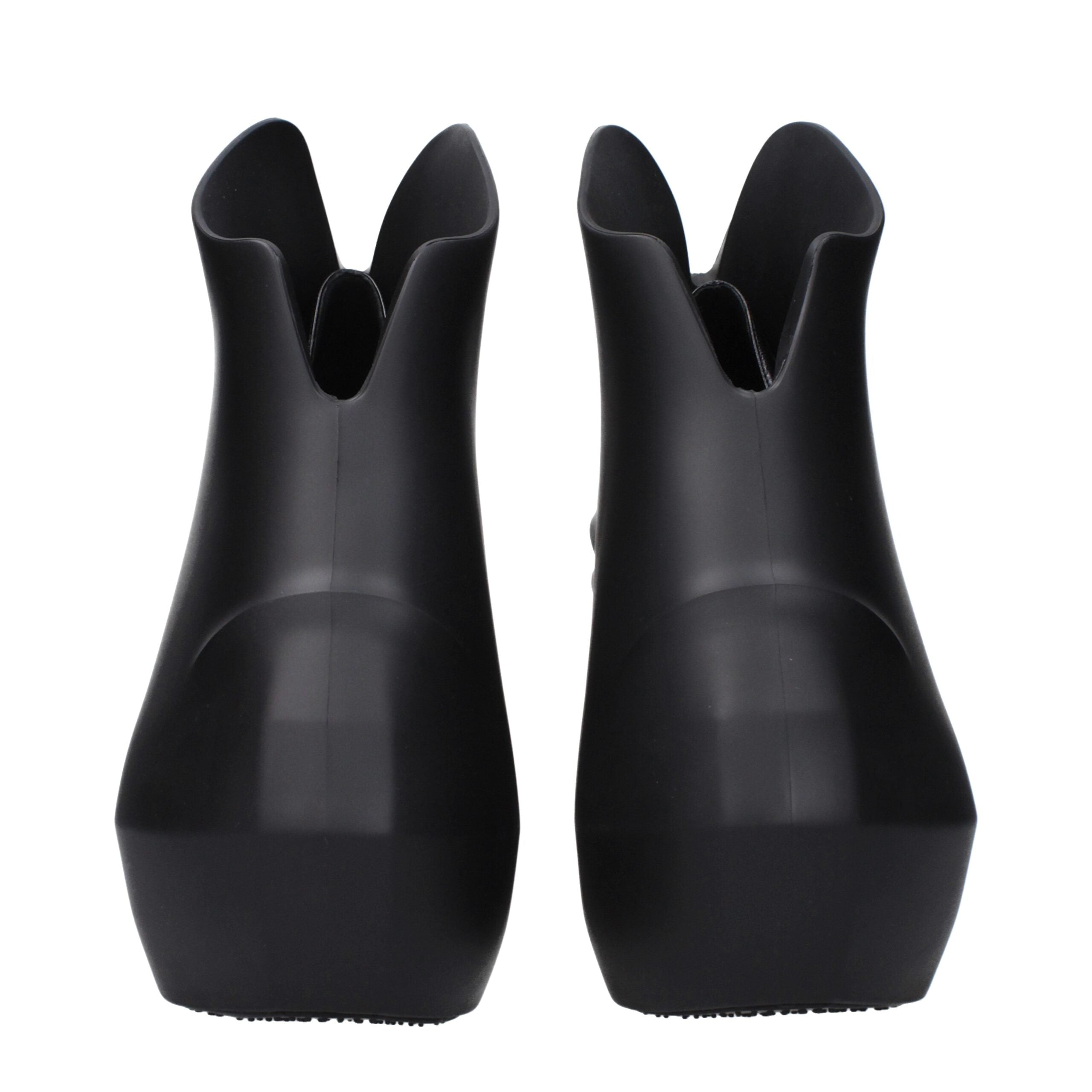 Black Cotton Wedges Sandals