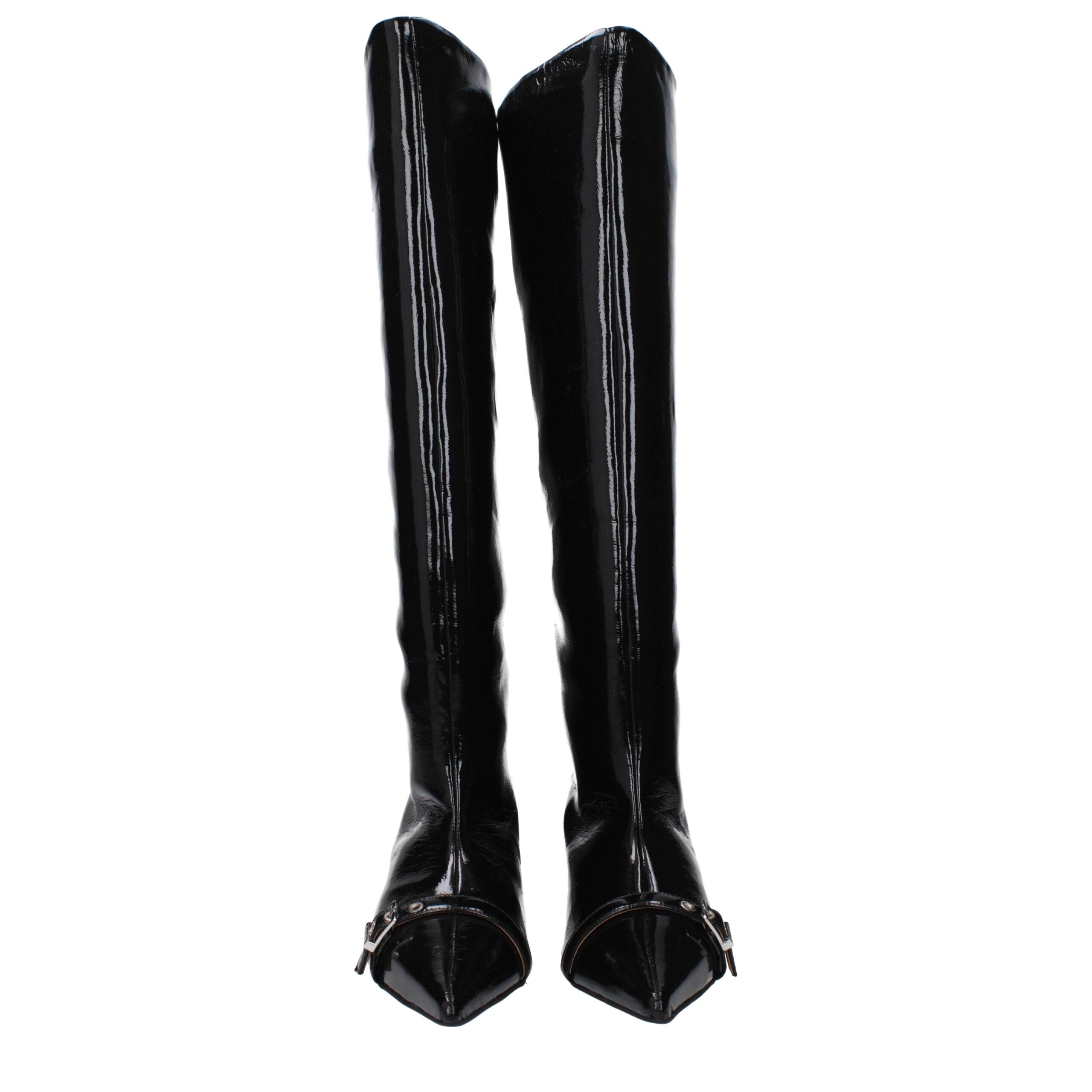 Black Leather Boots