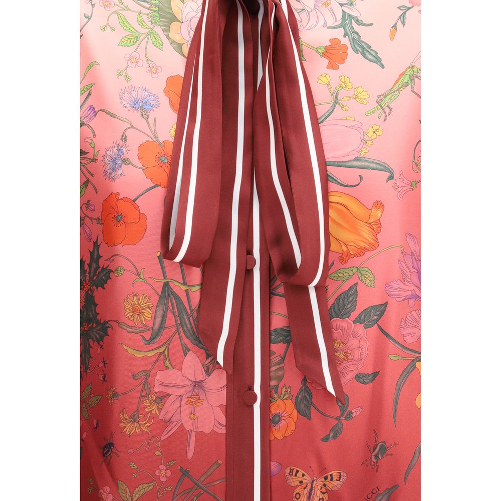 Silk floral Shirt