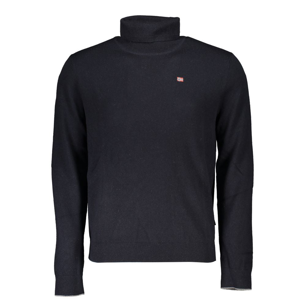Black Fabric Sweater