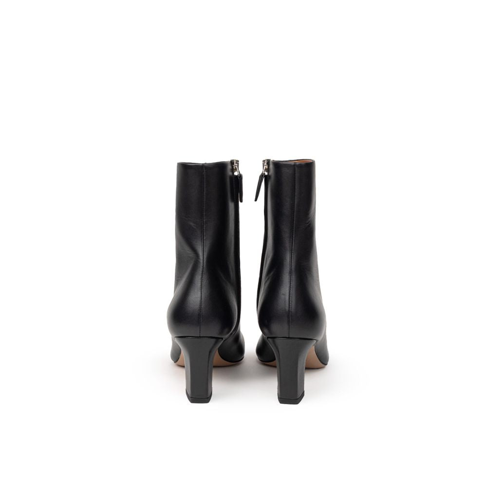 Black Leather Boot