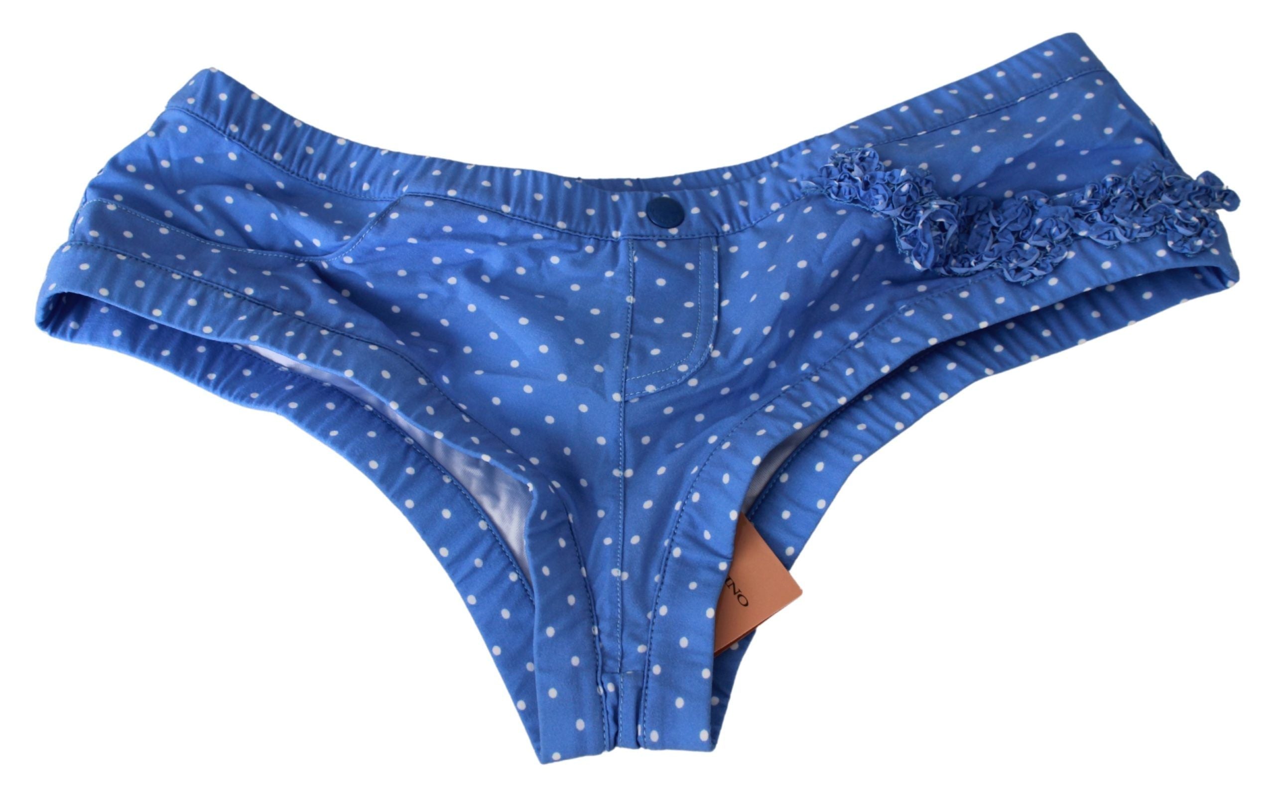 Blue Shorts Beachwear Bikini Bottoms Swimsuit