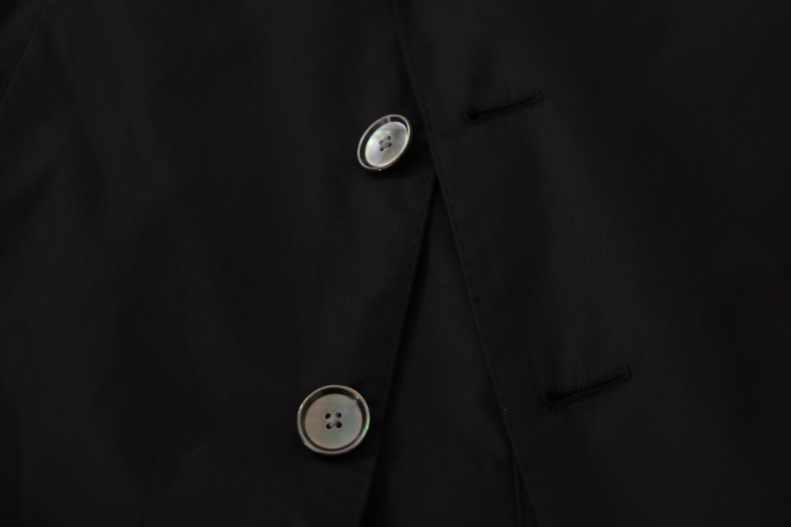 Black Single Breasted TAORMINA Breasted Blazer