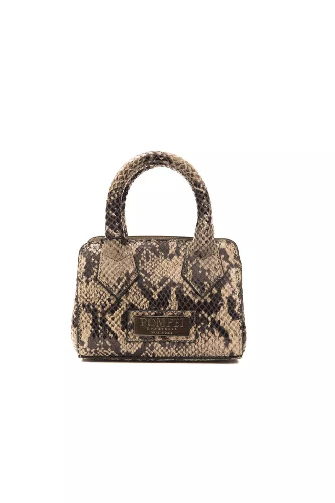 Brown Leather Women Shoulder Bag