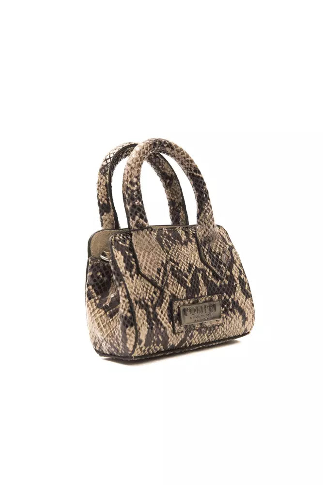 Brown Leather Women Shoulder Bag