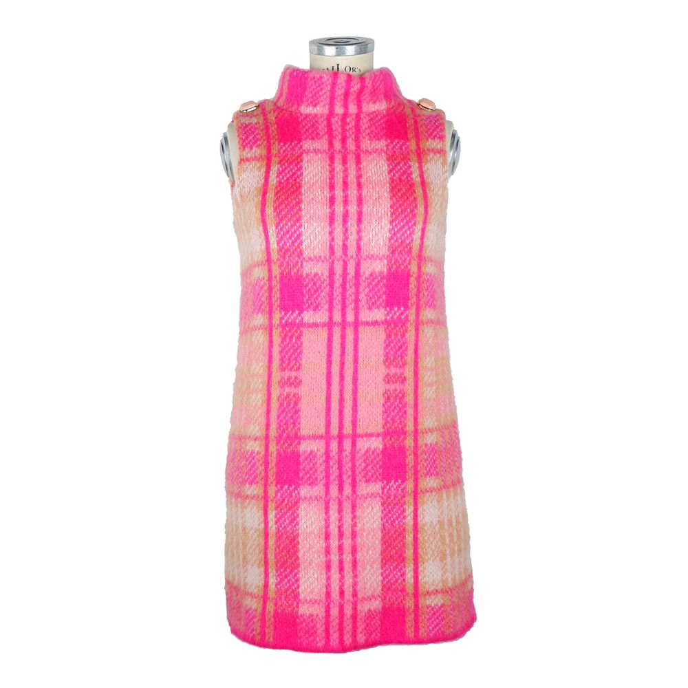 Fuchsia Marabou Women Dress