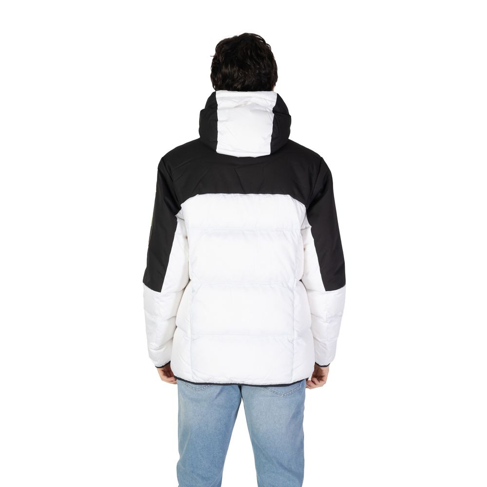 White Recycled Polyester Jackets & Coat