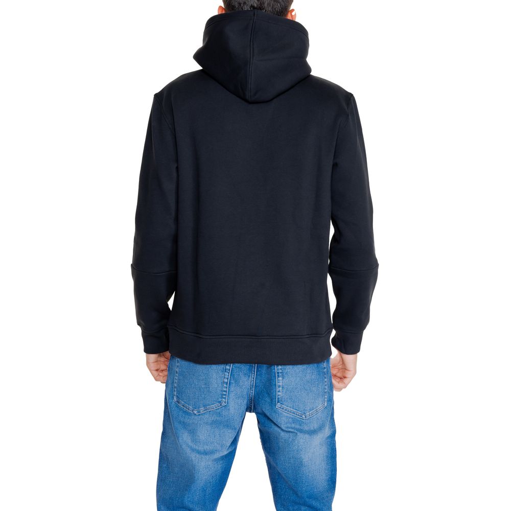 Black Cotton Hoody
