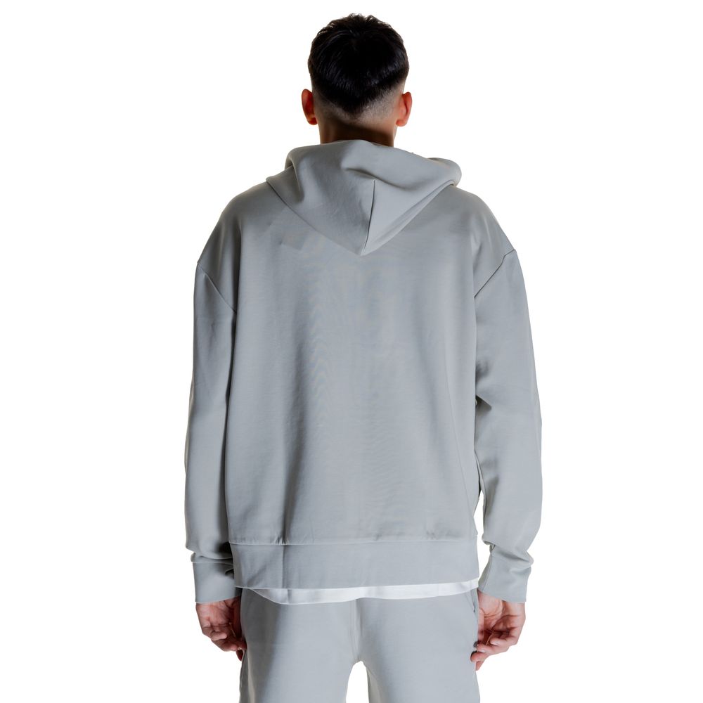 Gray Cotton Hoody