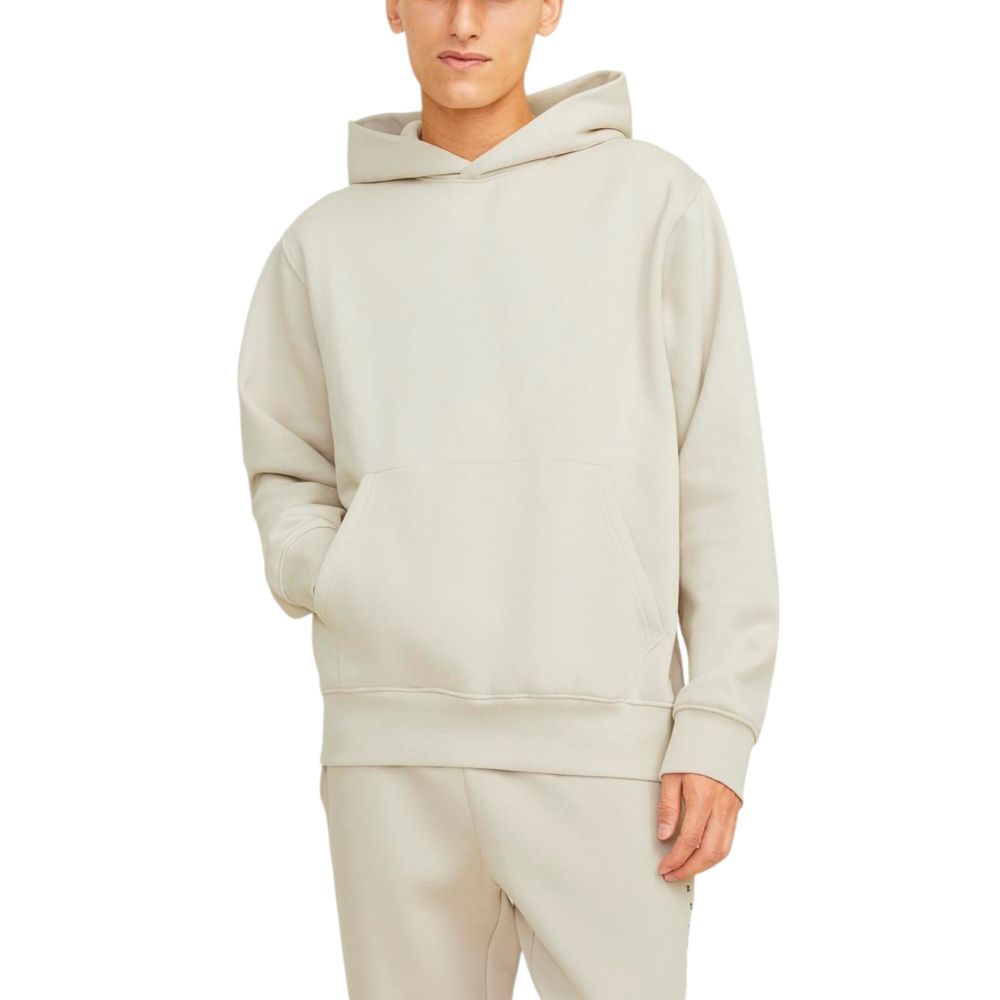 Beige Cotton Hoody