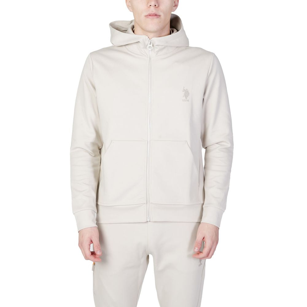 Beige Cotton Hoody