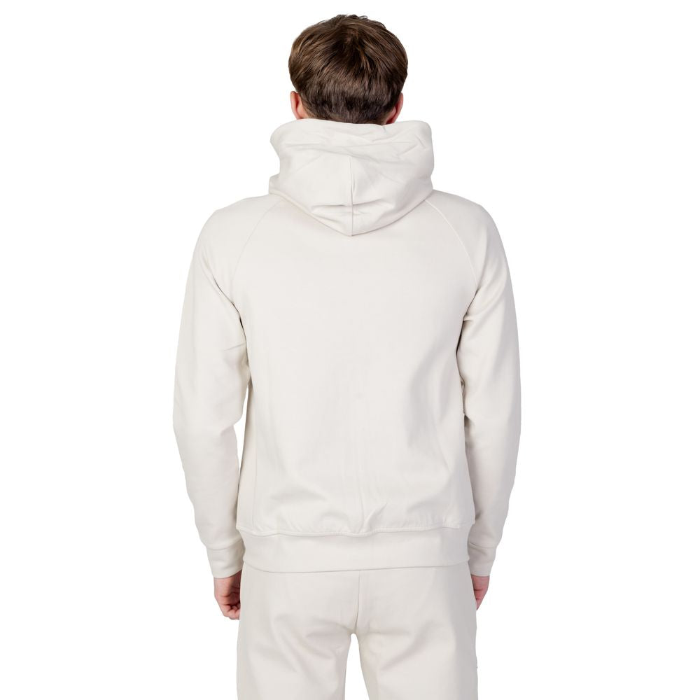 Beige Cotton Hoody