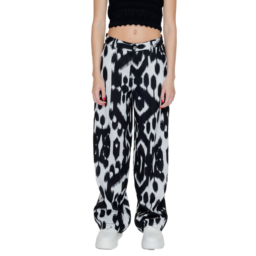 Black Linen Pant