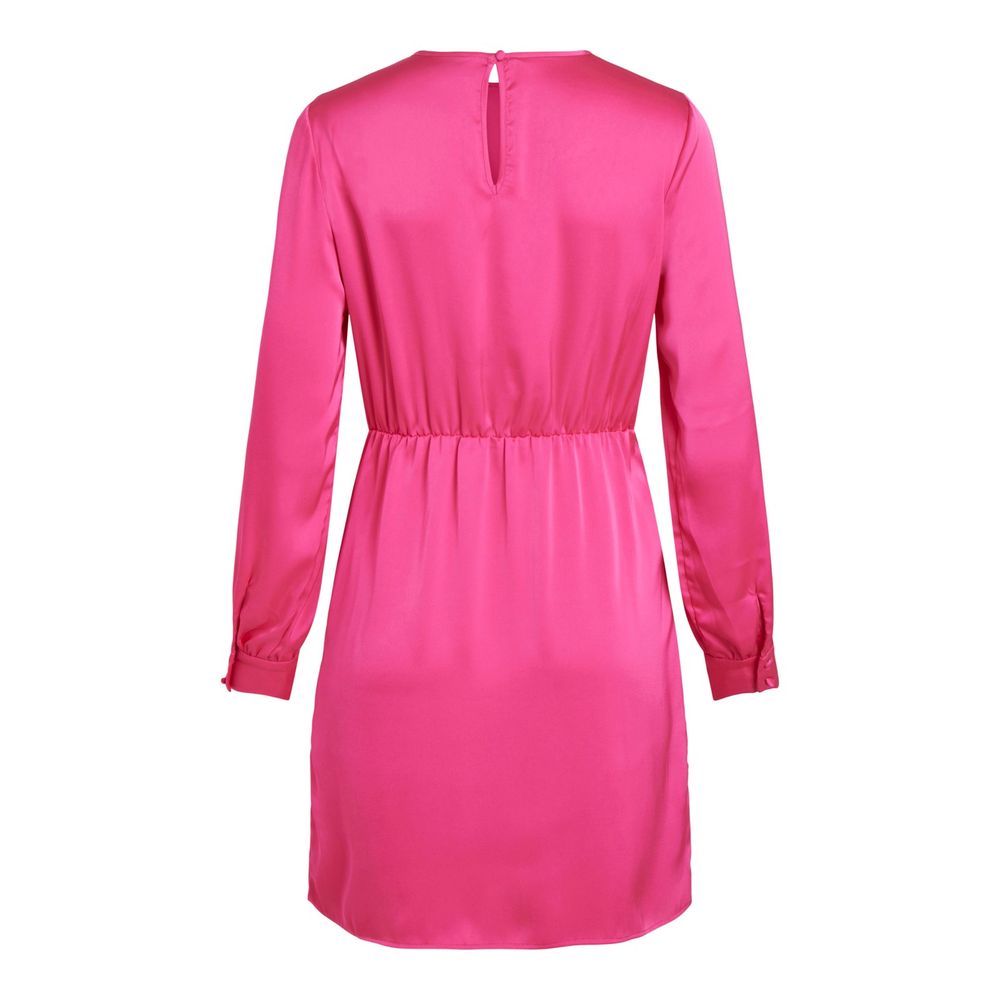 Pink Polyester Short
