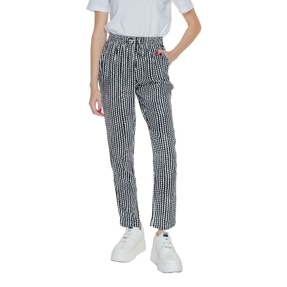 Black Viscose Pant
