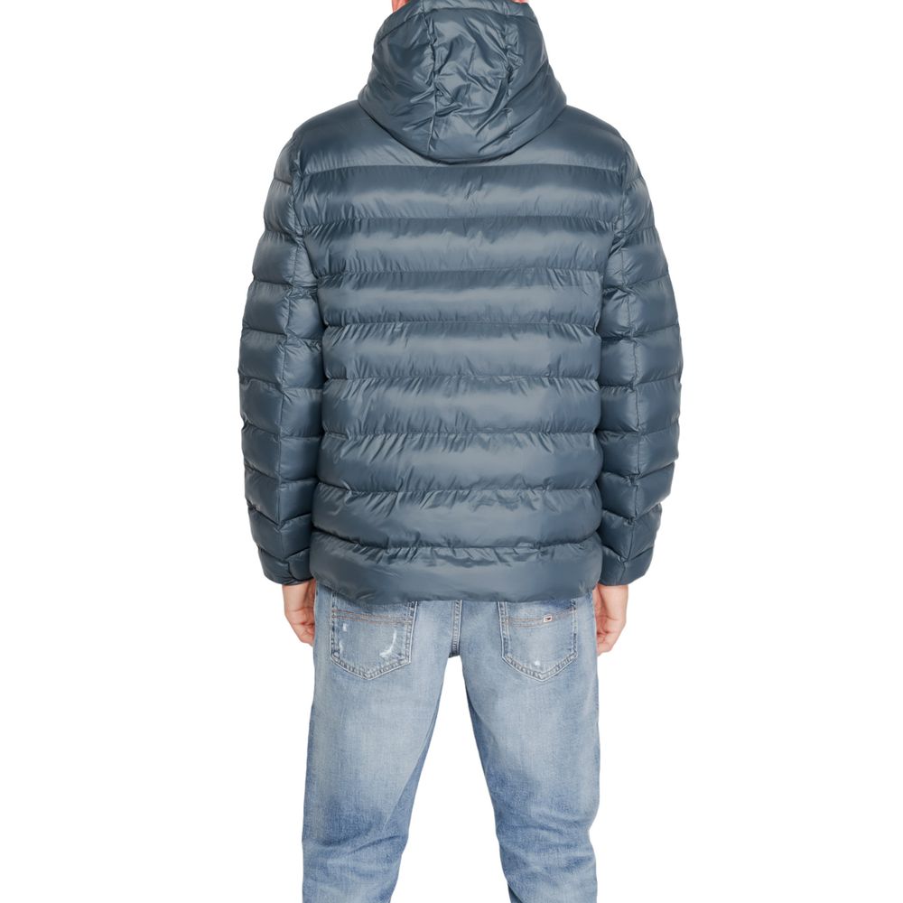 Black Recycled Polyester Jackets & Coat