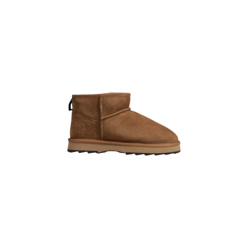 Brown Leather Ankle