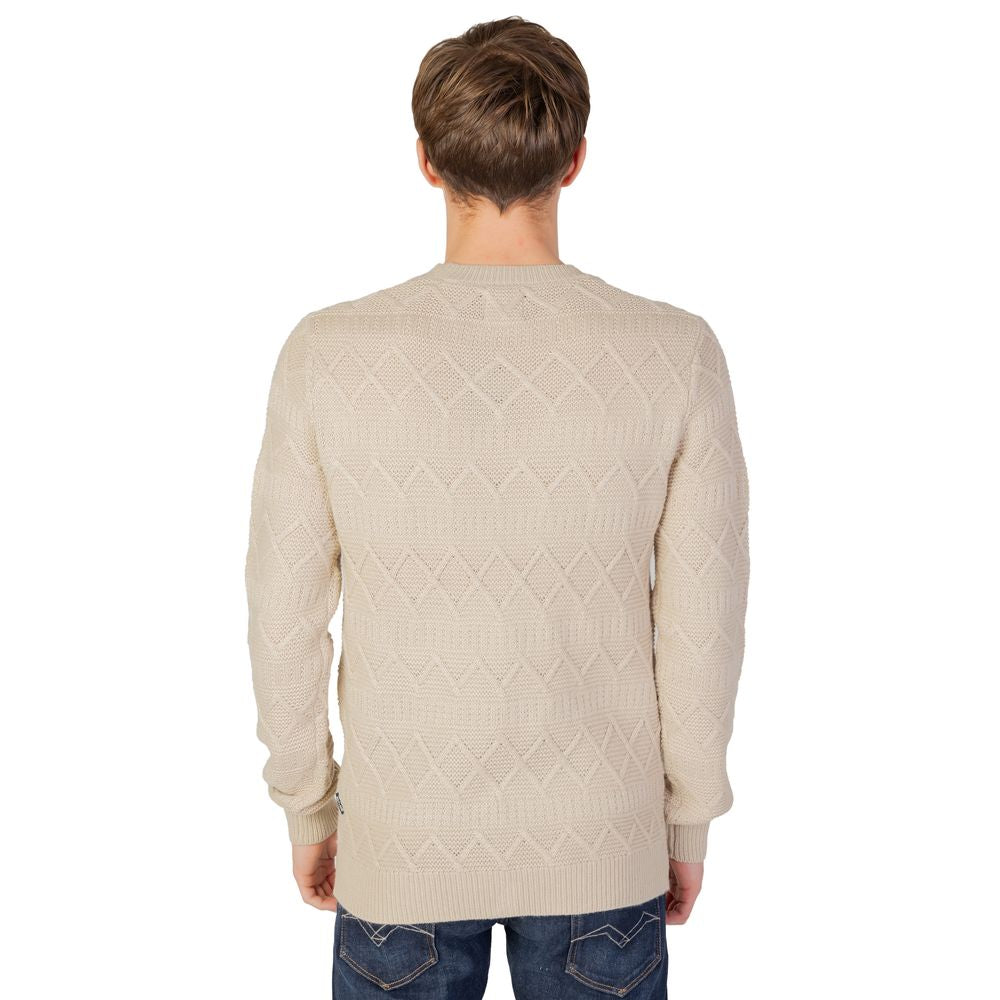 Beige Marabou Sweater