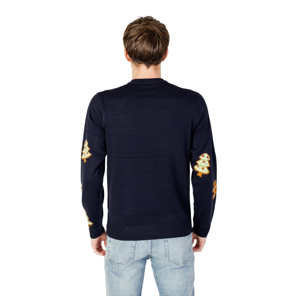 Blue Marabou Sweater