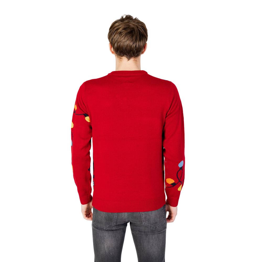 Red Marabou Sweater