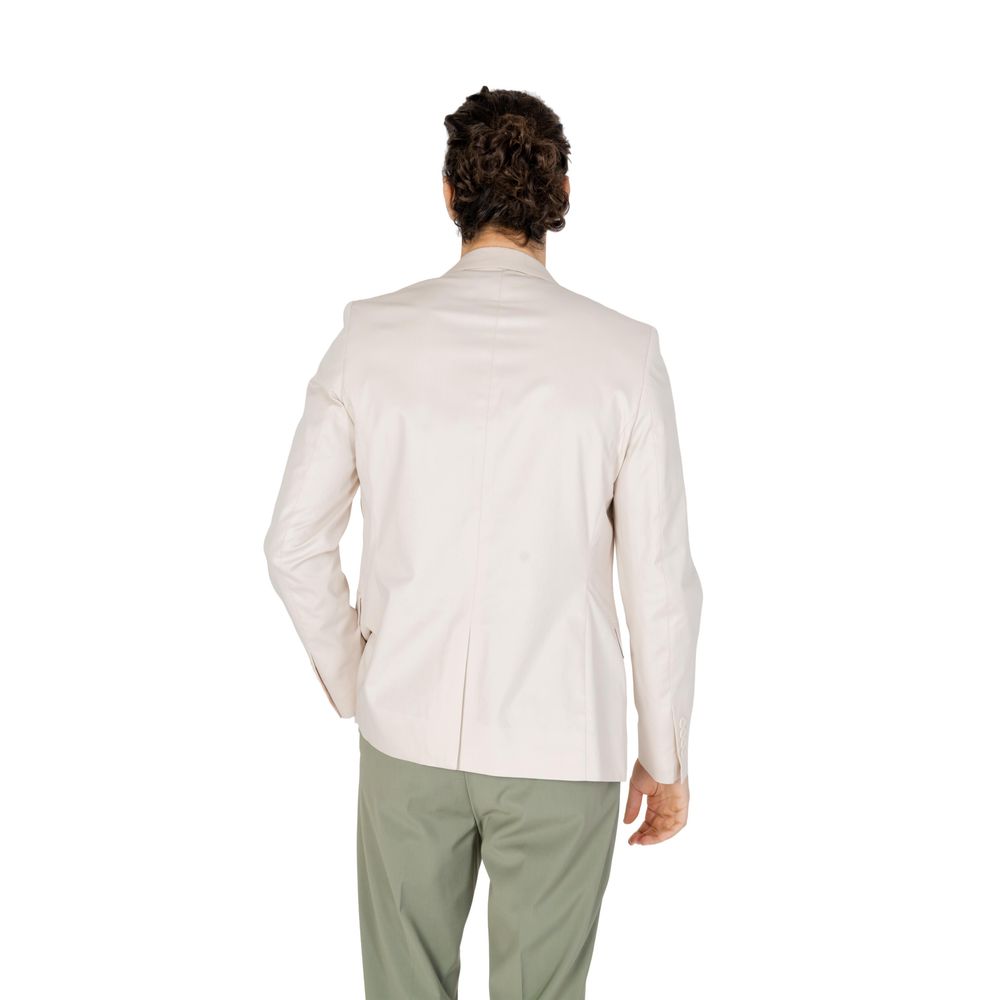 Cream Cotton Blazer