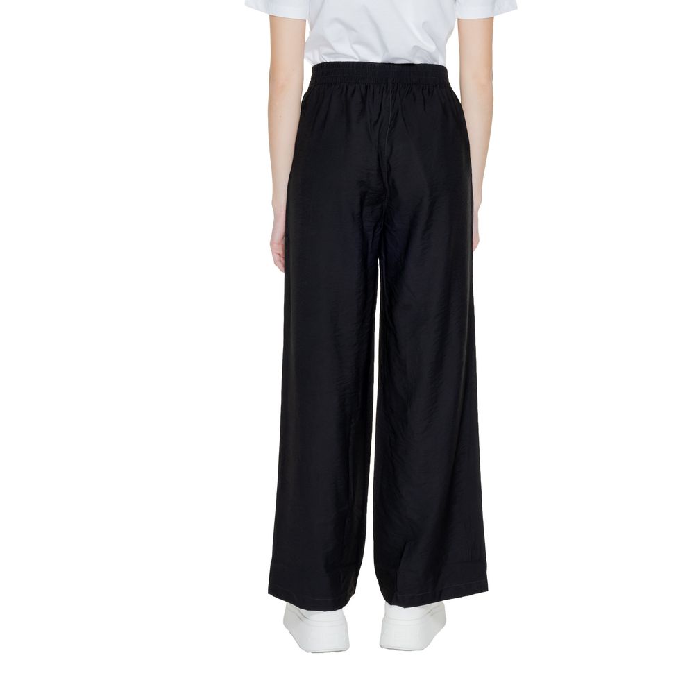 Black Viscose Pant